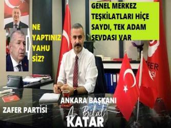 ZAFER PARTİSİ ANKARA'da; 10 ŞİDDETİNDE DEPREM. İL YÖNETİMİ, İLÇE BAŞKANLARI, BELEDİYE BAŞKAN ve MECLİS ÜYESİ ADAYLARI İSTİFA ETTİLER.  GEREKÇE: 