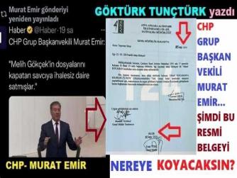 ANKARA BAŞSAVCISININ EVİ ile TOGO KULELERİ YAYGARASI.. Ve CHP GRUP BAŞKAN VEKİLİ MURAT EMİR, SAHİ ŞİMDİ; BU RESMİ BELGEYİ NEREYE KOYACAĞIZ? HAYDİ, YİĞİTSEN MECLİS KÜRSÜSÜNDEN AÇIKLA..