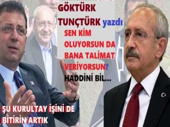 TETİKÇİ FONDAŞ MEDYA TARFINDAN HER GÜN YAYLIM ATEŞİNE TUTULAN KILIÇDAROĞLU’nun SABRINI TAŞIRDILAR : “SEN KİM OLUYORSUN DA, BANA TALİMAT VERİYORSUN, HADSİZ?”. Ve CHP’yi ELE GEÇİRME PLANI ÇÖKTÜ.