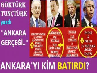 İŞTE ANKARA GERÇEĞİ VE MELİH GÖKÇEK İLE MANSUR YAVAŞ ARASINDA Kİ OLAĞANÜSTÜ FARK. GÖKÇEK HİZMETLERİNDE YOK,YOK.. MANSUR YAVAŞ’TA İSE; TIK YOK.