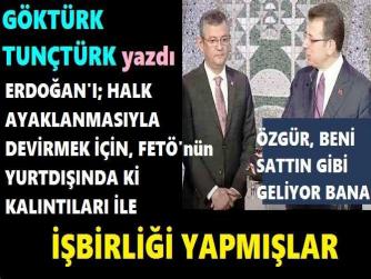 “VESİKALI ÖZGÜR”ün, “ŞAİBELİ” CHP’si.. Ve POSTA GÜVERCİNİ ÖZO ile HALK AYAKLANMASIYLA İKTİDARI TEHDİT ETTİKTEN SONRA SİLİVRİ CEZAEVİ’ne “YATAY GEÇİŞ” YAPAN EKO’nun, FETÖ’lü ORGANİZE İŞLERİ