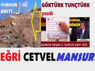 MELİH GÖKÇEK ve OSMAN GÖKÇEK’ten; “EĞRİ CETVEL” MANSUR YAVAŞ’a BOMBARDIMAN. SUÇ DUYURUSU YAPTILAR, TAZMİNAT DAVALARI AÇILDI ve OSMAN GÖKÇEK MANSUR YAVAŞ’ın YALANCILIĞINI, SAHTEKÂRLIĞINI NET BELGELERLE İSPAT ETTİ.