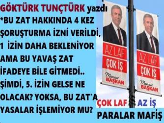 ANKARA’DA; “YALAMA” OLAN “SORUŞTURMA İZİNLERİ”.. YOKSA YASALAR; MANSUR YAVAŞ’A “İŞLEMİYOR MU?”