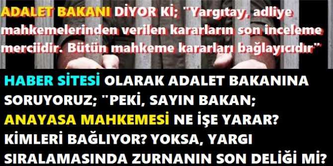 EVRENSEL ve MEDENİ HUKUK ANLAYIŞI YERLE BİR.. ARTIK, 2 YIL CEZA ALAN 5 AY HAPİS YATACAK. YANİ; TÜRKİYE'NİN 3'te BİRİ CEZAEVİNE GİRECEK 