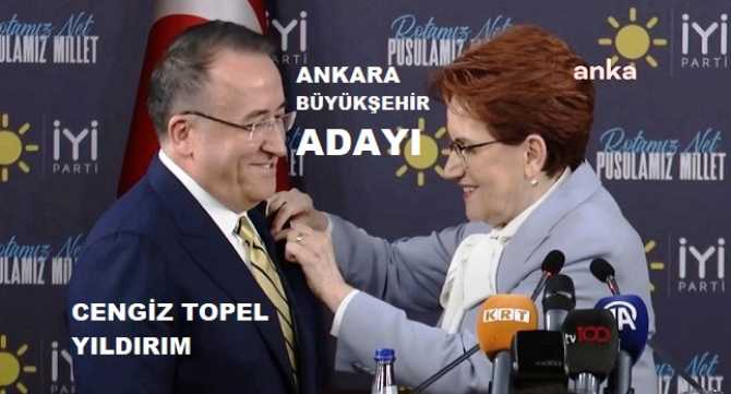 İYİ PARTİ ANKARA BÜYÜKŞEHİR BELEDİYE BAŞKAN ADAYI CENGİZ TOPEL YILDIRIM : “1 NİSAN SABAHI KOLLARIMIZI SIVAYIP, BAMBAŞKA MODERN BİR BAŞKENT ANKARA İÇİN BİSMİLLAH DİYECEĞİZ”