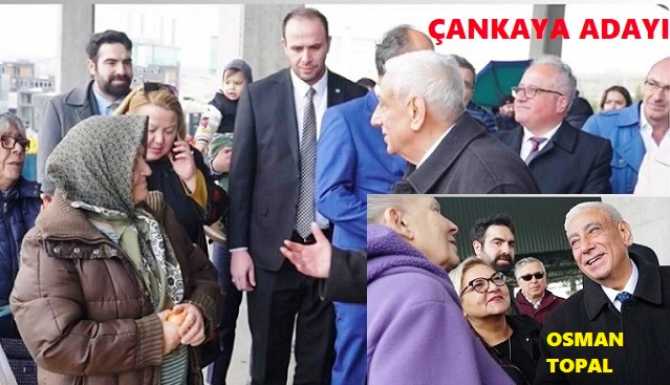 ÇANKAYA’da; OSMAN TOPAL RÜZGARI ESİYOR.. İYİ PARTİ BELEDİYE BAŞKAN ADAYI OSMAN TOPAL : “ÜRETİCİDEN, TÜKETİCİYE, ARACISIZ SUNACAĞIMIZ KÖY PAZARLARI KURACAĞIZ”