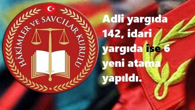 148 HAKİM VE SAVCININ GÖREV YERİ DEĞİŞTİ.. İŞTE O İSİMLER