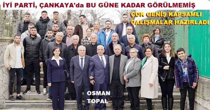 İYİ PARTİ ÇANKAYA BELEDİYE BAŞKAN ADAYI OSMAN TOPAL’ın; ÇANKAYA KÖYLERİNİ ZİYARETİ, GEÇMİŞTE YAPILAN SİYASİ İSTİSMARLARIN AYIBINI ORTAYA ÇIKARDI. OSMAN TOPAL : “HER KÖYÜN, ÜRETİCİ KOOPERATİFİ OLACAK” 