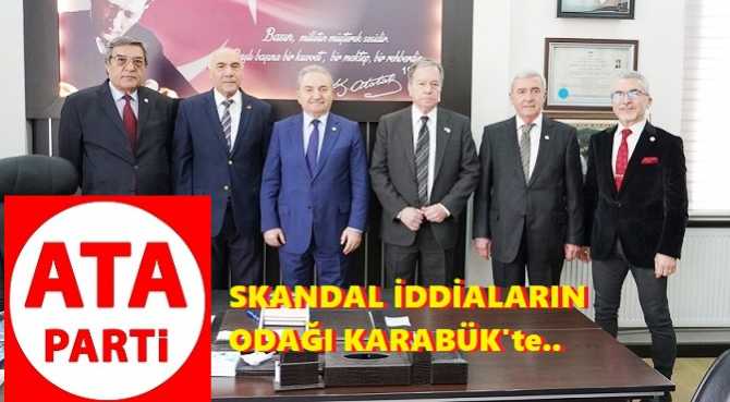 HEYETLE KARABÜK’e GİDEN ATA PARTİ GENEL BAŞKANI NAMIK KEMAL ZEYBEK, ÜNİVERSİTE VE DIŞINDA YAŞANAN REZALETLERİ HABER SİTEMİZE ANLATTI : “KARABÜK BİR AN ÖNCE BU PİSLİKLERDEN KURTULMALIDIR”