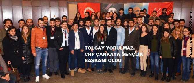 CHP ÇANKAYA GENÇLİK BAŞKANI TOLGAY YORULMAZ OLDU. 