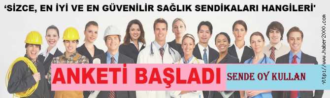 SAĞLIK ÇALIŞANLARI SAHİPSİZ Mİ? ‘SİZCE, EN İYİ VE EN GÜVENİLİR SAĞLIK SENDİKALARI HANGİLERİ?’ İLK, 5’İ SEÇECEK ANKETİ BAŞLATTIK