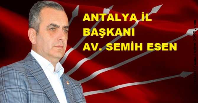 CHP ANTALYA İL BAŞKANININ RUHSATLI SİLAHINI KİMLER, NİÇİN ÇALDI