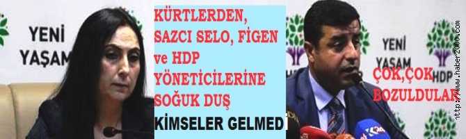 KÜRTLERDEN, BÖLÜCÜ EŞKIYLARIN TAKIM ELBİSELİ TEMSİLCİSİ SELO'ya ve HDP YÖNETİCİLERİNE SOĞUK DUŞ.. SAZCI SELO ve ARKADAŞLARI ÇOK, ÇOK BOZULDULAR 