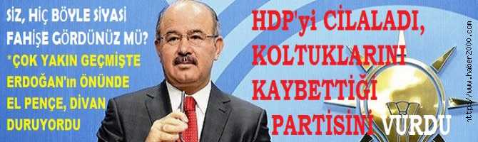 SİZ, HİÇ BÖYLE BİR SİYASİ FAHİŞE GÖRDÜNÜZ MÜ? ADI:: HÜSEYİN ÇELİK ..YAKIN GEÇMİŞTE ERDOĞAN'ın KARŞISINDA EL PENÇE-DİVAN DI. ŞİMDİ, ANKARA KATLİAMI SONRASI, HDP'yi CİLALADI, AKP'ye VURDU 