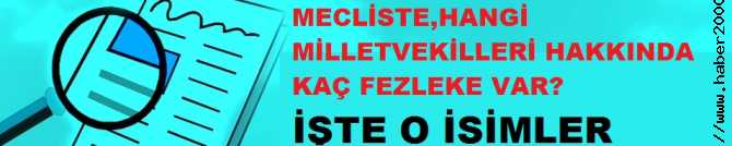 MECLİSTE, HANGİ MİLLETVEKİLLERİ HAKKINDA KAÇ FEZLEKE VAR? İŞTE O İSİMLER.. AKP'den 3 BAKAN VAR, KILIDAROĞLU'nun 37, DEMİRTAŞ'ın 57 DOSYASI VAR  