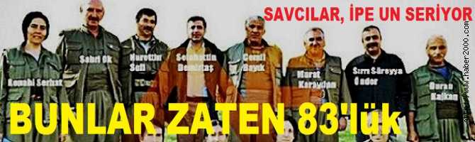 SAVCILAR, İŞİ SAVSAKLAYIP, İPE UN SERİYORLAR. HDP MİLLETVEKİLLERİ ZATEN 83'lük. YANİ AĞIR CEZALIK. FEZLEKEYE GEREK YOK, DİREK TUTUKLANABİLİRLER