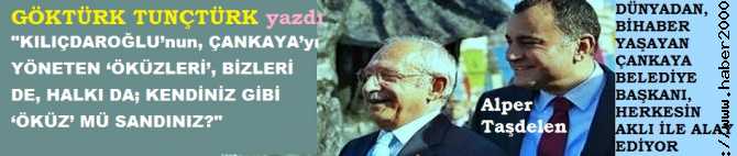 KILIÇDAROĞLU’nun, ÇANKAYA’yı YÖNETEN ‘ÖKÜZLERİ’, BİZLERİ DE, HALKI DA; KENDİNİZ GİBİ ‘ÖKÜZ’ MÜ SANDINIZ?