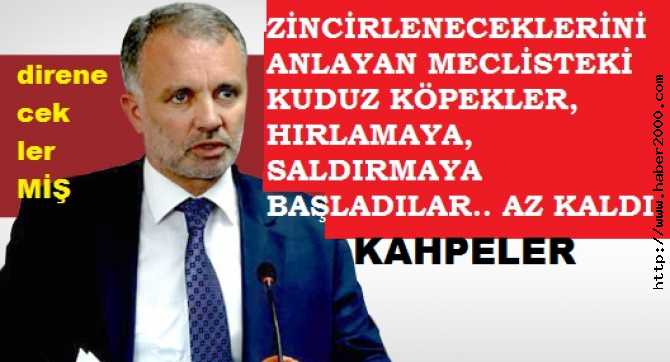 KAHPELERİN SON ÇIRPINIŞLARI ..TESLİM OLMAYACAĞIZ, DİRENECEĞİZ