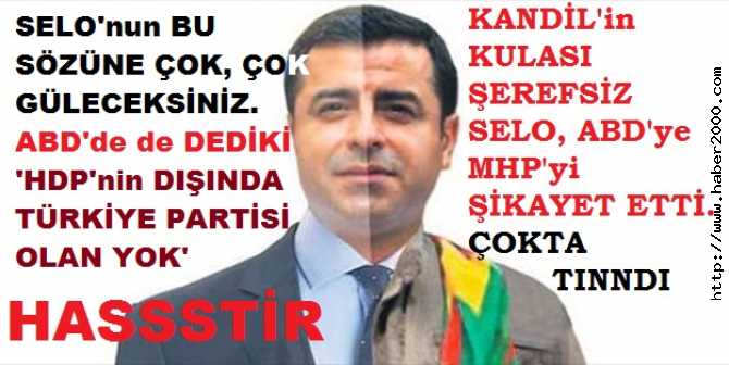 ŞEREFSİZ SLEO, MHP'yi ABD'ye ŞİKAYET ETTİ ve 'AMAN, İMDADIMIZA YETİŞİN' DEDİ