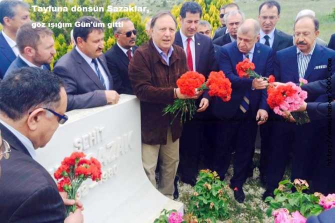 MHP GENEL BAŞKAN ADAYLARI; SAZAK, OĞAN,ÖZDAĞ ve AYDIN, GÜN SAZAK'ı ve ÜLKÜCÜ ŞEHİTLERİ BİRLİKTE ANDILAR