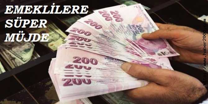 EMEKLİLERE SÜPER MÜJDE.. 3 MAAŞ AVANS ve MAAŞIN 10 KATI FAİZSİZ KREDİ