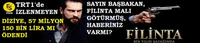 CHP, TRT'de ki FİLİNTA'yı YENİ BAŞBAKANA SORDU : 'FİLİNTA MALI GÖTÜRMÜŞ, HABERİNİZ VAR MI?'