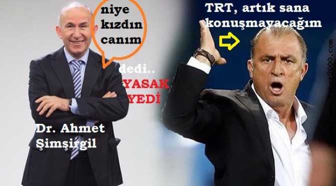 TRT'den, 'MİLLİ KABUS' FATİH TERİM'i ELEŞTİREN YORUMCU PROF.'a YAYIN YASAĞI