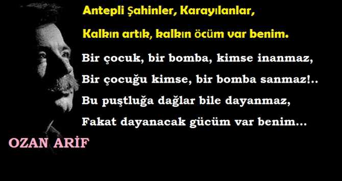 BEN GAZİANTEPİM, ANTEP..BİLENLER BİLİR. BANA BULAŞANIN ECELİ GELİR