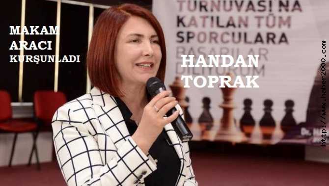 AVCILAR BELEDİYE BAŞKANI CHP'li HANDAN TOPRAK'A 'GÖZDAĞI' KURŞUNU