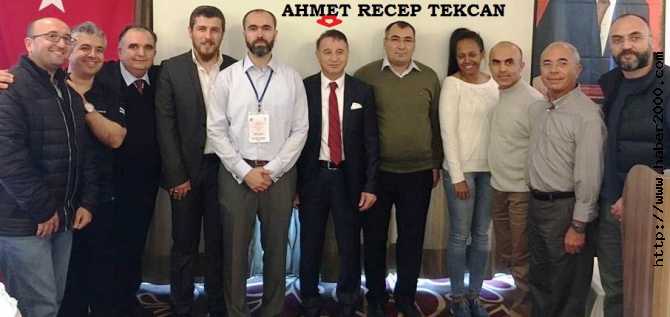 AHMET RECEP TEKCAN, YENİDEN; BOCCE BOWLİNG DART FEDERASYONU GENEL BAŞKANI OLDU