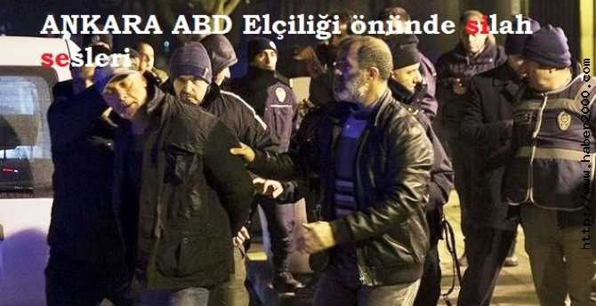 ANKARA'DA, BU KEZ HEDEF ABD ELÇİLİĞİ OLDU. ETRAFA ATEŞ ETTİ