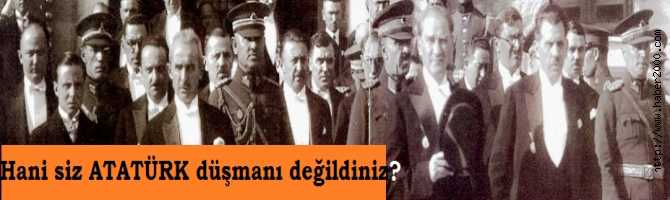 ALLAHSIZ, KİTAPSIZLAR, BU NE NANKÖRLÜK?.. HANİ SİZ, ATATÜRK DÜŞMANI DEĞİLDİNİZ?.. DERS KİTAPLARINDA, 'MİLLİ MÜCADELEDE' ATATÜRK'ün ADINI ÇIKARDILAR