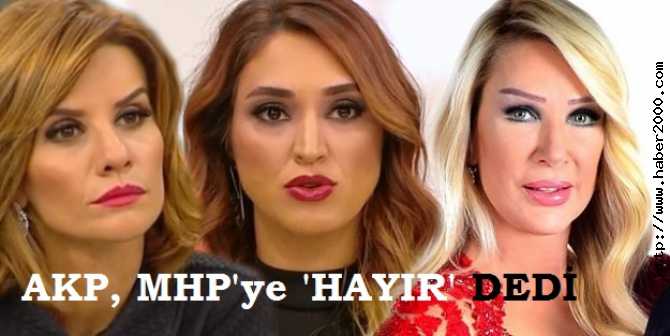 AKP İLE MHP'Yİ EVLİLİK PROGRAMLARI AYIRDI. AKP, MHP'YE 'HAYIR' DEDİ 