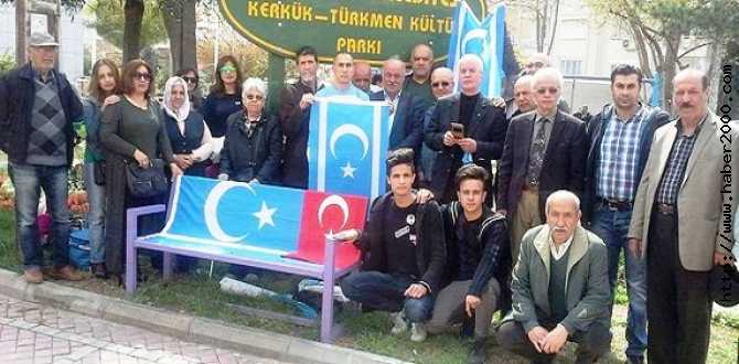 ANTALYA'DA Kİ TÜRKMENLERDEN, BARZANİ VE PAÇAVRASINA PROTESTO