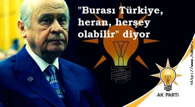 BAHÇELİ'DEN, REFERANDUM SONRASI ERKEN SEÇİM İŞARETİ