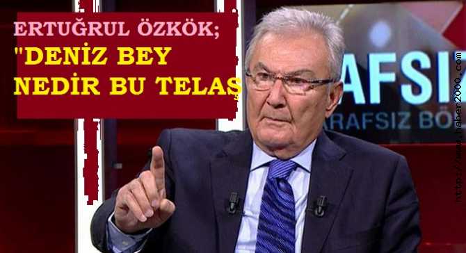 DENİZ BEY, NEDİR BU TELAŞ, BU HIRS?