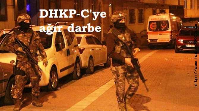 DHKP-C OPERASYONUNDA ÇATIŞMA ÇIKTI.. KADIN TERÖRİST ÖLDÜRÜLDÜ