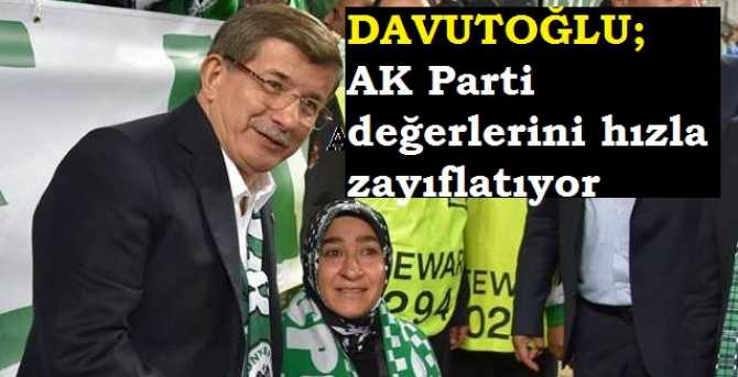 AHMET DAVUTOĞLU ;