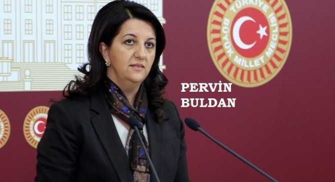 TBMM BAŞKAN VEKİLİ VE HDP MİLLETVEKİLİ PERVİN BULDAN GÖZALTINDA 