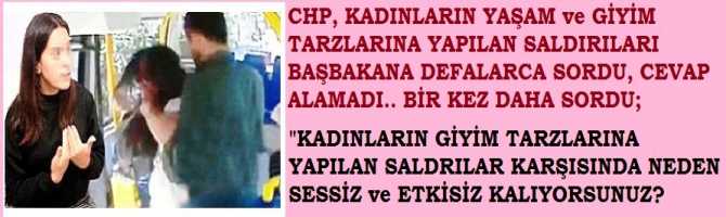 CHP, BAŞBAKANA SORDU : 