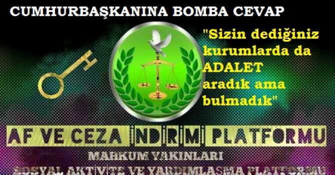 AF VE CEZA İNDİRİMİ PLATFORMUNDAN,