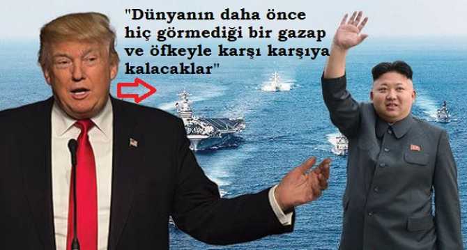 TRUMP'TAN, KUZEY KORE'YE : 