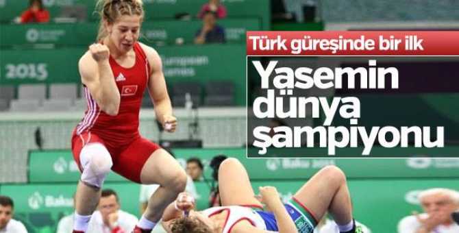 TÜRK SPORUNDA BİR İLK. KADIN GÜREŞÇİMİZ YASEMİN, DÜNYA ŞAMPİYONU VE MİNDERDE EVLİLİK TEKLİFİ