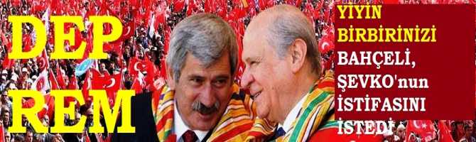 MHP GENEL MERKEZİNDE 10 ŞİDDETİNDE DEPREM.. BAHÇELİ, YARDIMCISI ŞEVKO'nun İSTİFASINI İSTEDİ