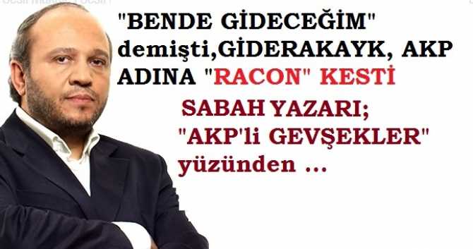 RACON KESTİ .. SABAH GAZETESİ YAZARI, 