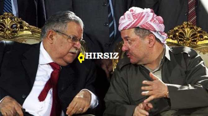 KÜRT CUMHURBAŞKANI TALABANİ'NİN AİLESİNDEN, BARZANİ'YE : 