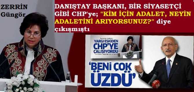 CHP, KARŞI BİR SİYASETÇİ GİBİ KENDİSİNİ ELEŞTİREN DANIŞTAY BAŞKANI İÇİN DİSİPLİN SORUŞTURMASI İSTEMİŞTİ.. BAKIN NE OLDU?