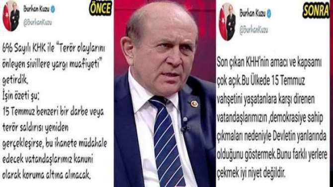 KIVIR BURHAN HOCA, KIVIR.. BÖYLE İKİYÜZLÜLÜK GÖRÜLMEDİ