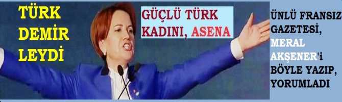 ÜNLÜ FRANSIZ GAZETESİ FİGARO'dan, MERAL AKŞENER'e BÜYÜK ÖVGÜ . 