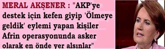 AKŞENER'den, AKP'de 